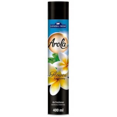 POL-HUN Arola - Spray deodorante per ambienti 400ml, profumo floreale