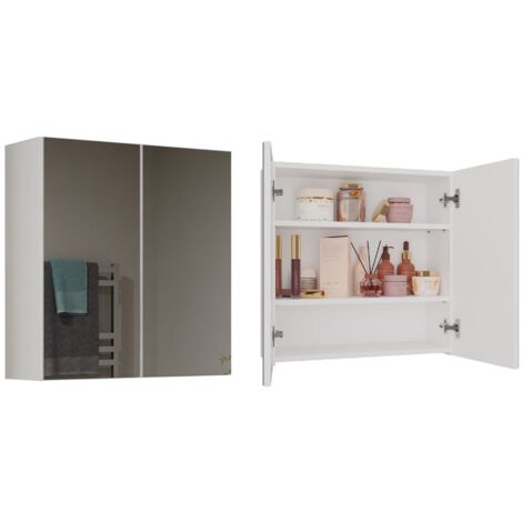 Pola 2DL Badezimmerstange, WEISS
