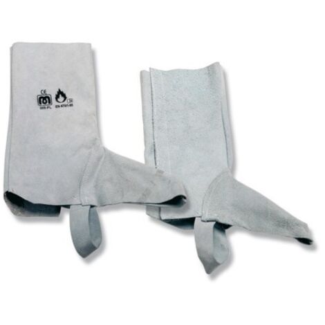 POLAINA DE CUERO CON VELCRO (888PLG/U) - MARCA