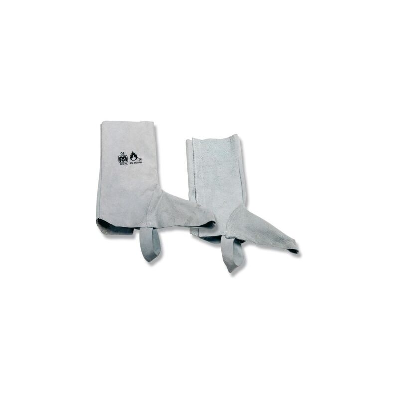 

Polaina De Piel Serraje Con Velcro
