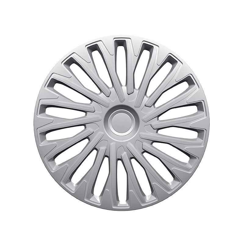 Boîte de 4 enjoliveurs soho Silver abs 15' - RA15-5SOC - Ce produit de marque est neuf. - Polaire