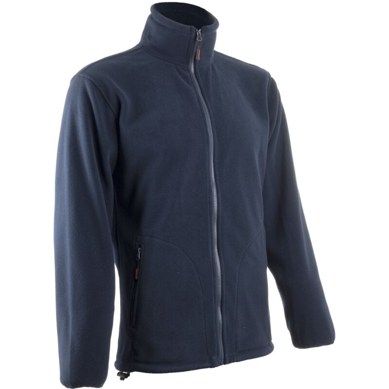 Veste polaire de travail polaire - Bleu marine 2XL - 56/58