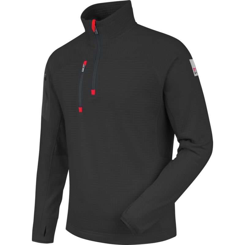 Polaire de travail Stretch Würth MODYF noire 3XL
