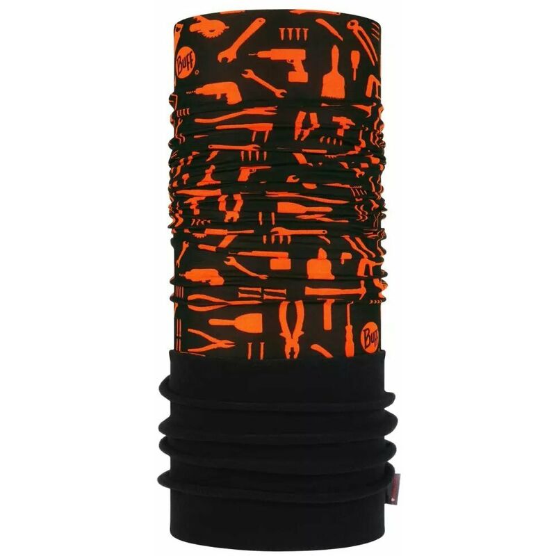 

Tubular Polar (con reflectivos) | Naranja fluor con estampado de herramientas