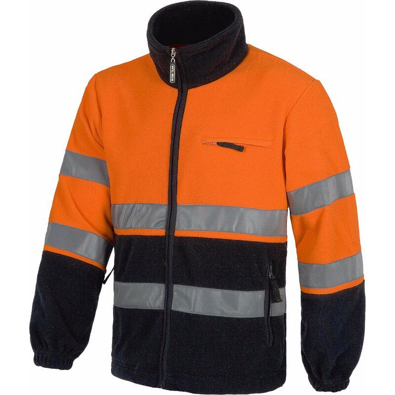 

Chaqueta polar de alta visibilidad combinado WORKTEAM Fluor C4025 | S - Marino+Naranja A.V.