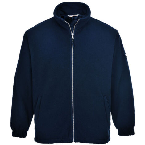 Polar corta-vientos diseño tradicional anti-bolitas F285 L Azul Marino