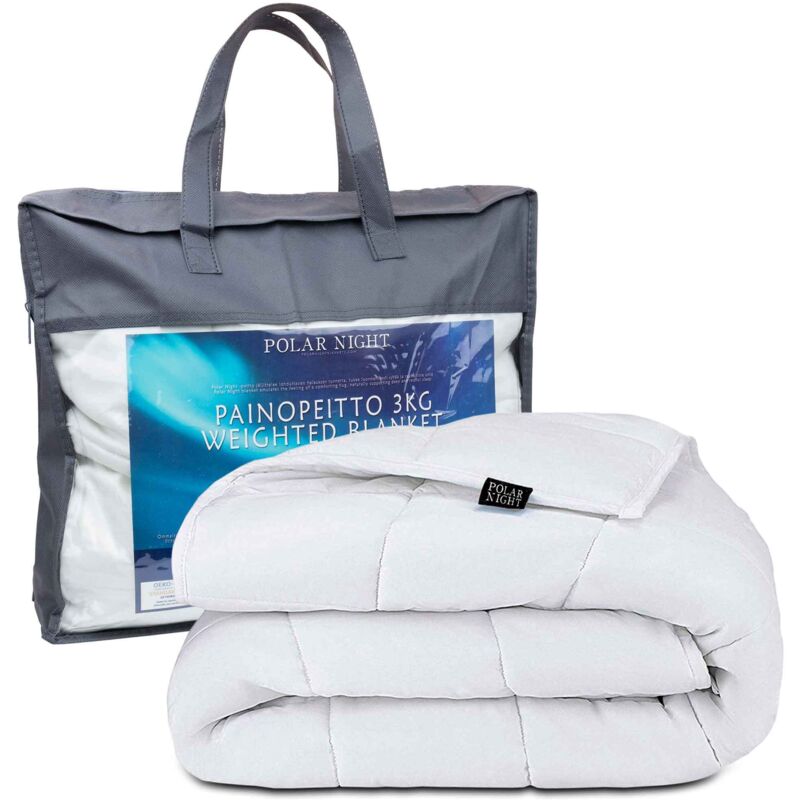 Polar Night Gewichtsdecke 5-13kg, 150x200cm, Baumwolle - 7 Kg