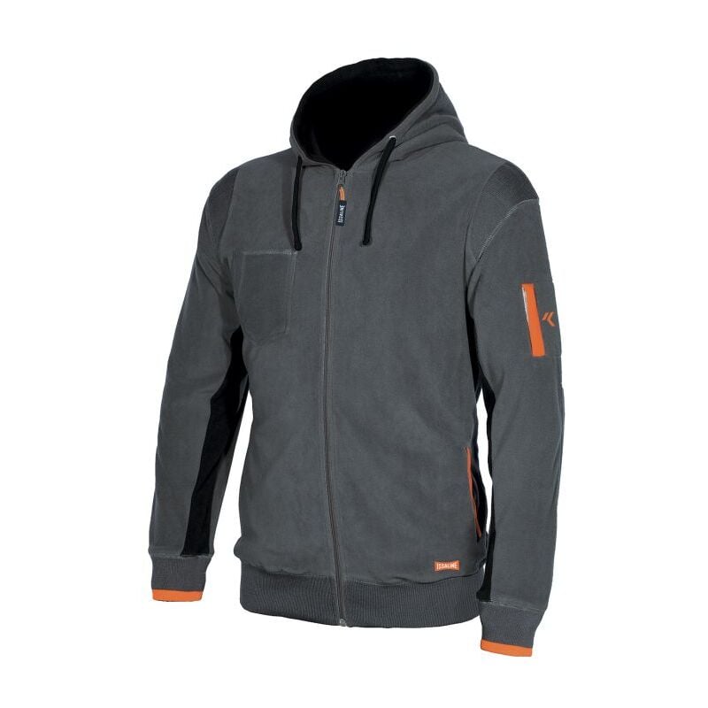 Sweat de travail en micropolaire Industrial Starter Ortigara 04807 - m - Grau
