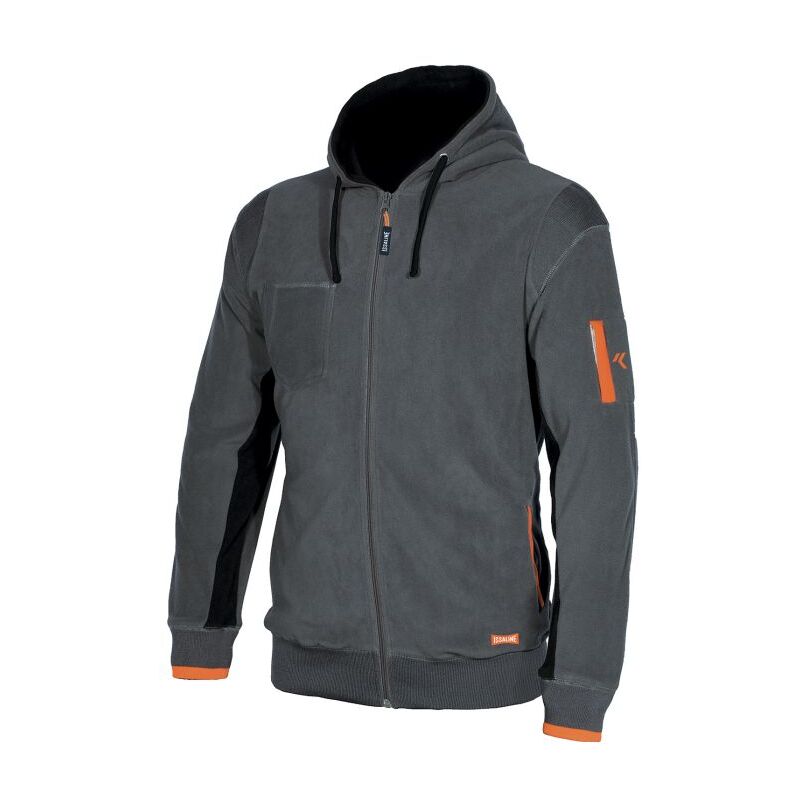 Sweat de travail en micropolaire Industrial Starter Ortigara 04807 - l - Gris