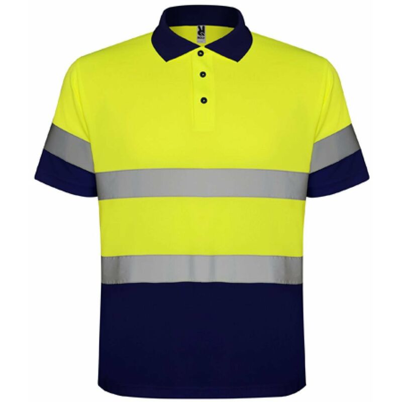 

Polo de alta Visibilidad Polaris HV930201221 MARINO/AMARILLO FLUOR XXXL