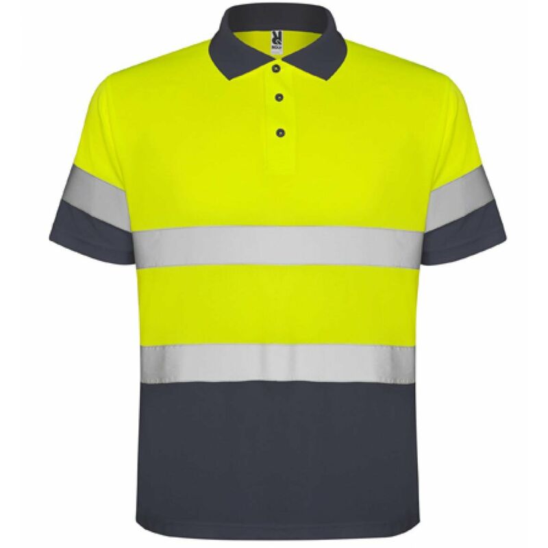 

Polo de alta Visibilidad Polaris HV930201221 PLOMO/AMARILLO FLUOR M