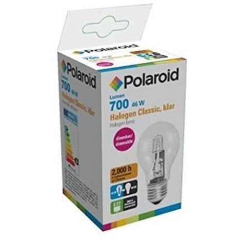 Polaroid Lampada Alogena e27 Globo 46W-700lm 60W 2800k