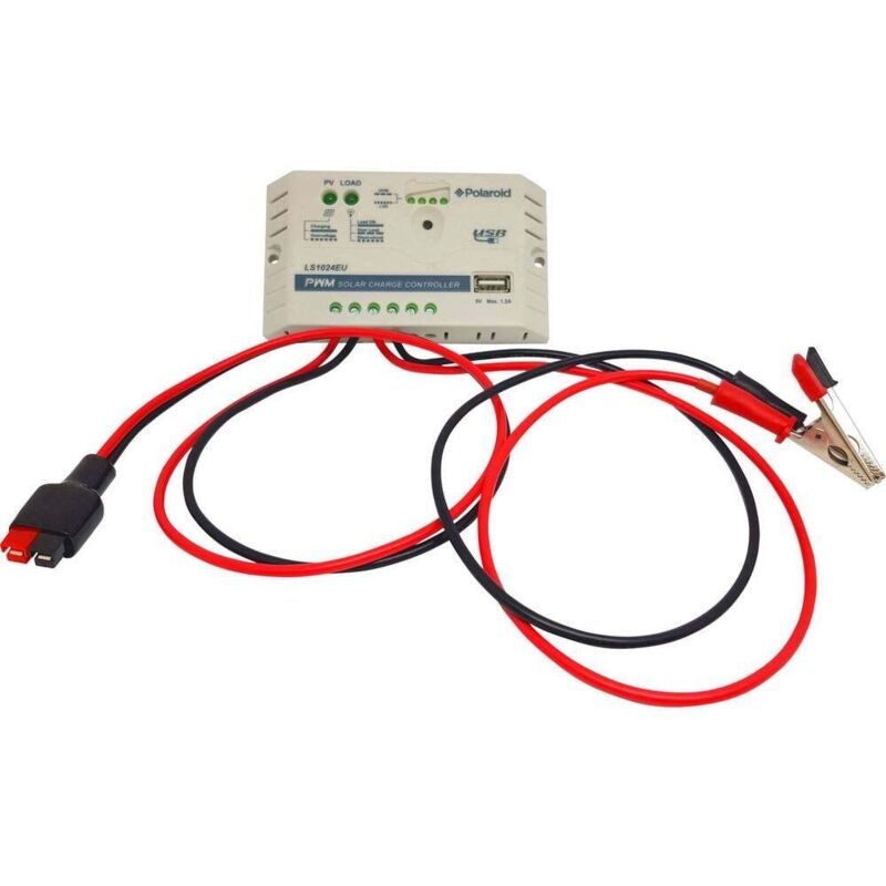 Polaroid - LS1024EU Régulateur de charge solaire pwm 12 v, 24 v 10 a Q729372