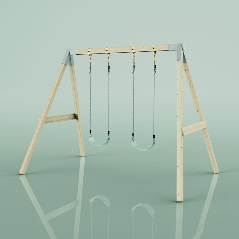 Polarplay - Balançoire Papillon de nuit Vert 177 x 260 cm