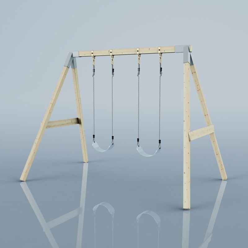 Polarplay - Balançoire Papillon de nuit Bleu 177 x 260 cm