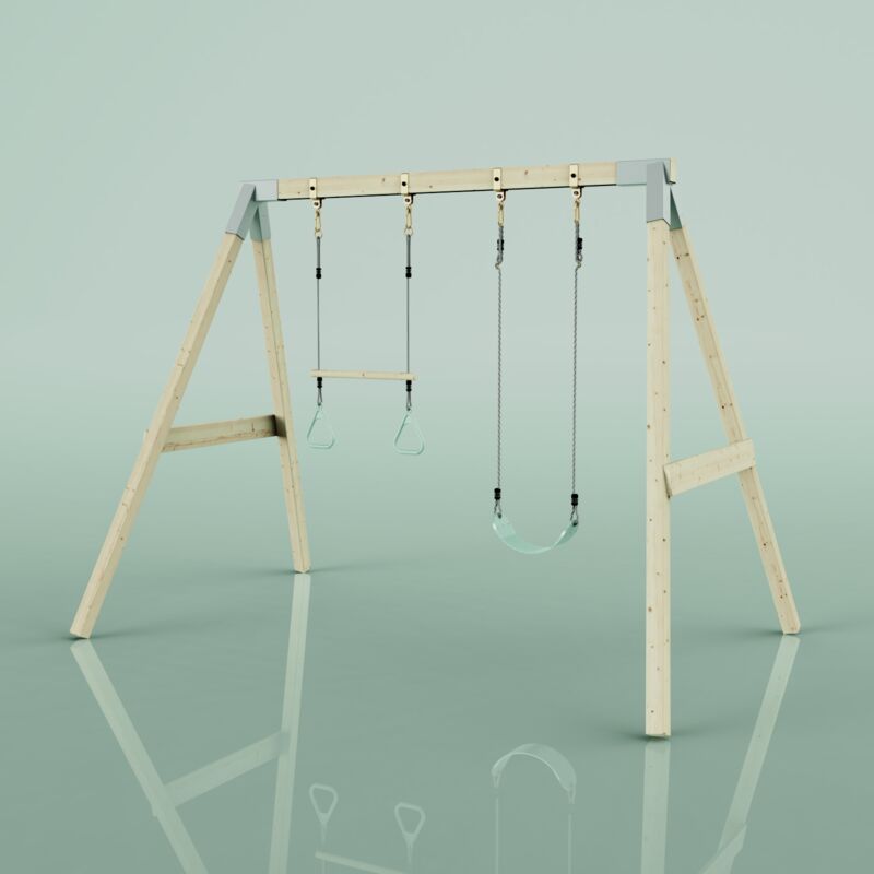 Polarplay - Balançoire Toucan Vert 177 x 260 cm