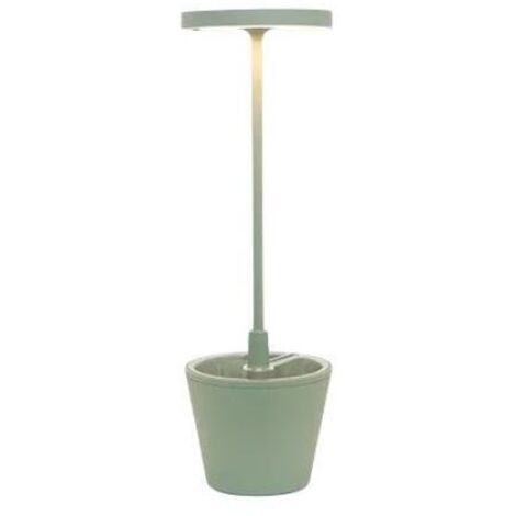Poldina reverso lampada da tavolo a batteria ricaricabile colore verde salvia zafferano ld0420g3