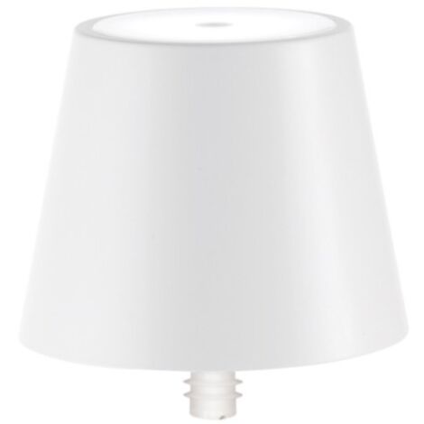 Poldina stopper lampada da tavolo per bottiglia colore bianco opaco zafferano ld0349b3