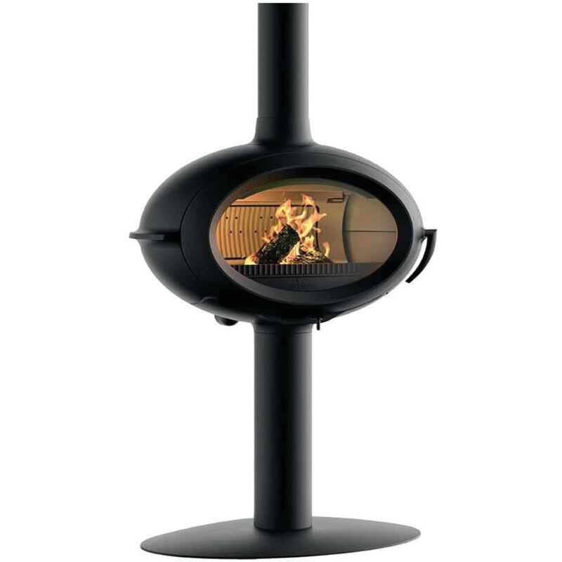 Invicta - Poêle à bois brio Sur pied - Raccordable - 7kW