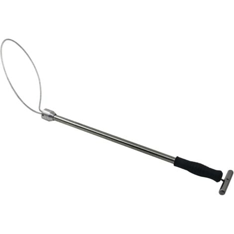 AUTRES Pôle de Capture d'animaux Pouces en Acier Inoxydable, Poteau de Chien avec Un Anneau réglable, contrôle des Animaux Robuste pour Les Compagnie Utilisation et Manipulation la séc