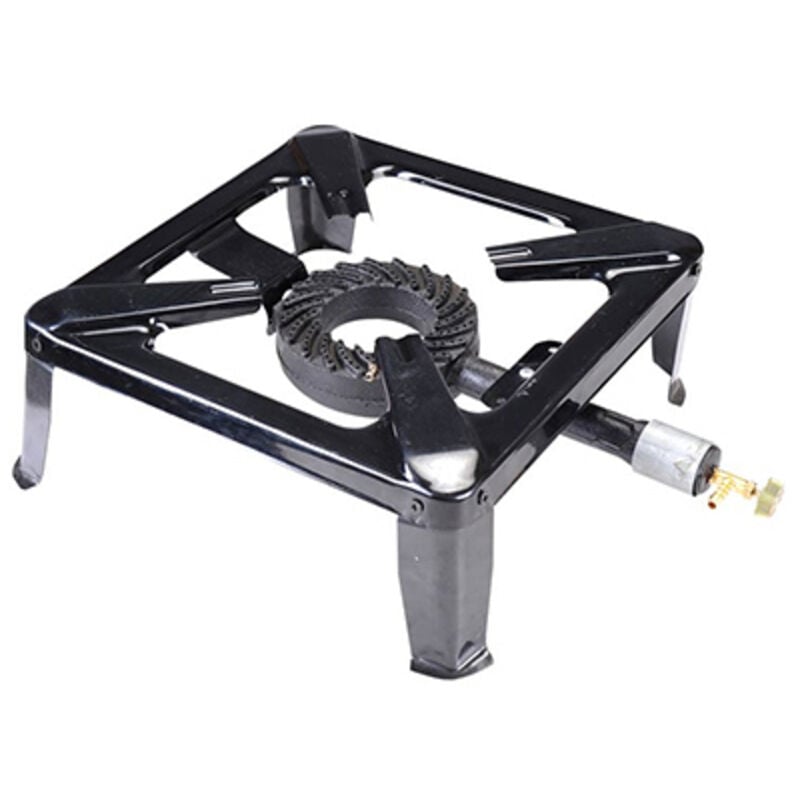 Brûleur à gaz en tôle fonte 40x40cm garhe