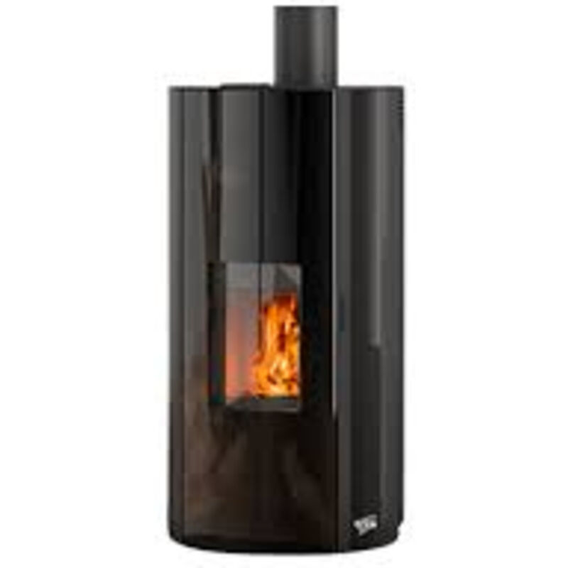 Po&ecirc;le &agrave; pellets Godin Estray 9Kw - Noir - 490329 - Noir