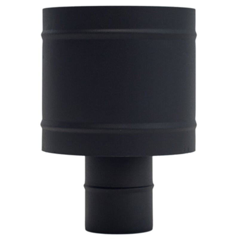 Exojo - Bouchon anti-retour laqué noir 80mm extérieur