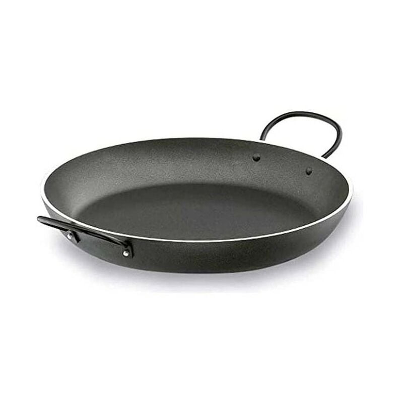 Lacor - Poêle à paella robuste en aluminium antiadhésif 40 cm