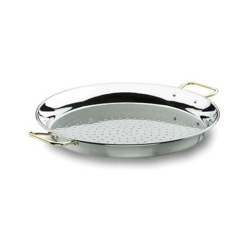 Poêle valencienne classique en acier inoxydable [42 cm - 10 portions]