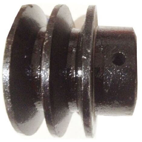 POLEA DE ACERO 19,05 mm CANAL 12 mm EXT.64