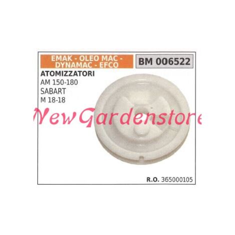 Polea de arranque EMAK para motor de nebulizador AM 150 180 SABART M18-18 006522