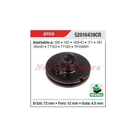 Polea de arranque motosierra EFCO 156 162 Sierra ingletadora 165HD TT163 183 52010439CR
