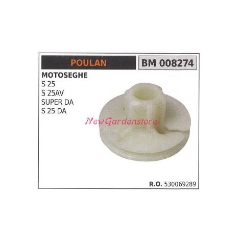 Polea de arranque motosierra POULAN S 25 25AV SUPER DA S 25 DA 008274
