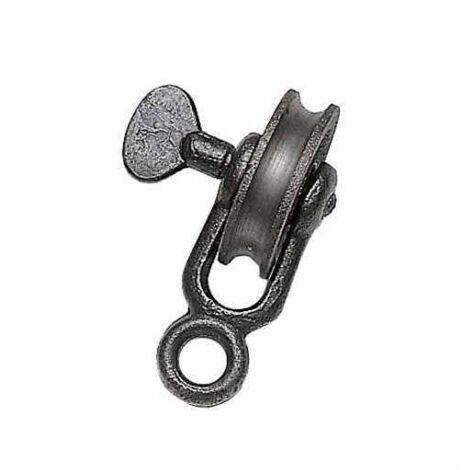 Polea de hierro rueda para deslizar de 60 mm