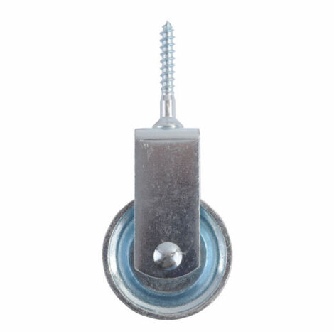 Polea de rueda zincada Vitare de 40 mm