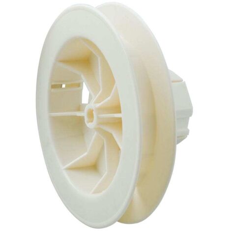 polea stoker 160x60mm pvc agujero preperforado compatible 22 mm