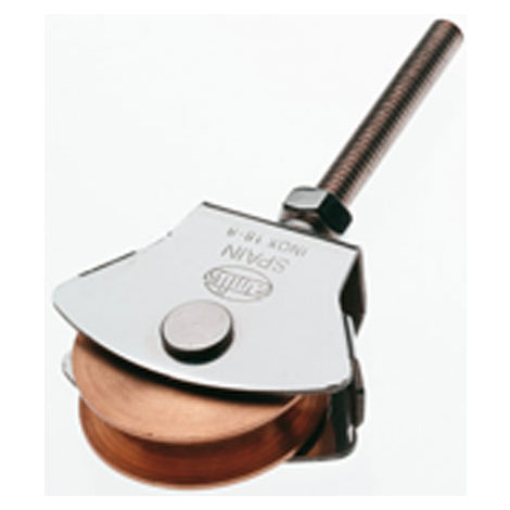 POLEA TENDEDERO CON TORNILLO INOX MODELO 23