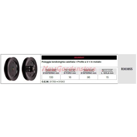 Polea tensora de la correa del tractor cortacésped MURRAY R303855