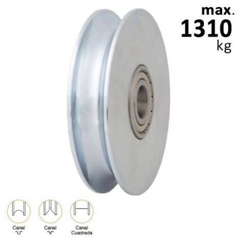 POLEAS 120X20 DOBLE RTO. - EBRO