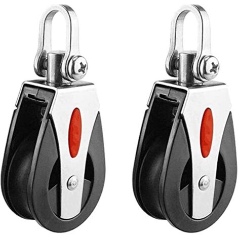 poleas fijas para barco marino de 41 mm con rueda de nailon resistente