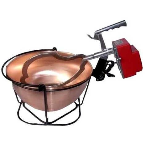 Polentina en laiton rond lisse Fe L 7,5 cm 31 Ovbc
