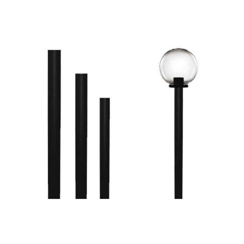 Pôles pour Lampione Sfera Globe en pvc en différentes hauteurs 180 cm