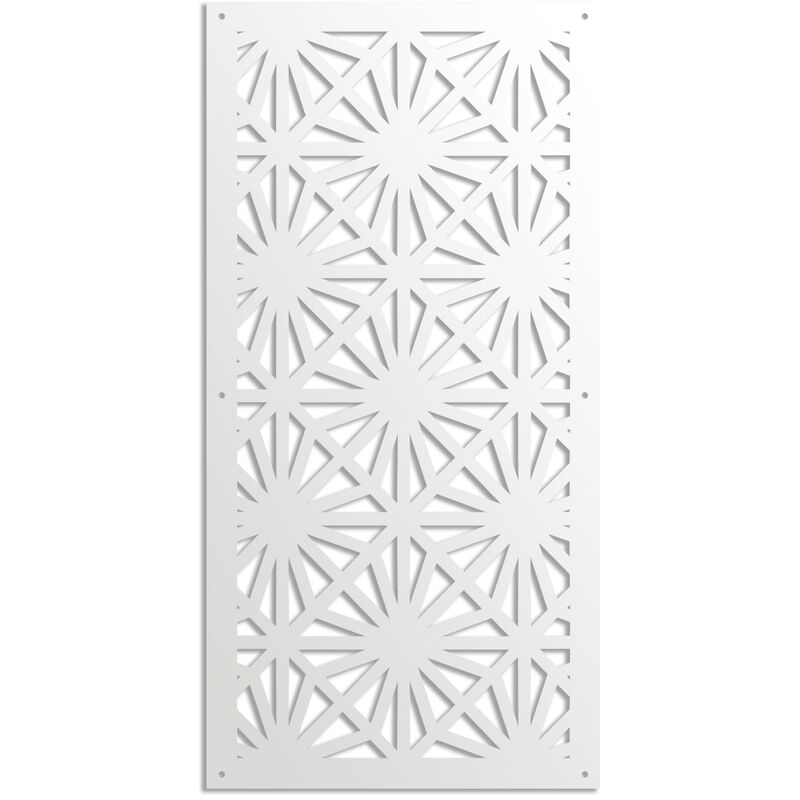 Image of POLESTAR - Pannello in PVC traforato - Parasole - Colore: bianco - Misura: 47x94 cm