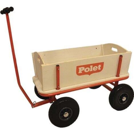 POLET Bollerwagen 16,50kg 4 PU-Reifen/300 68l - 750010