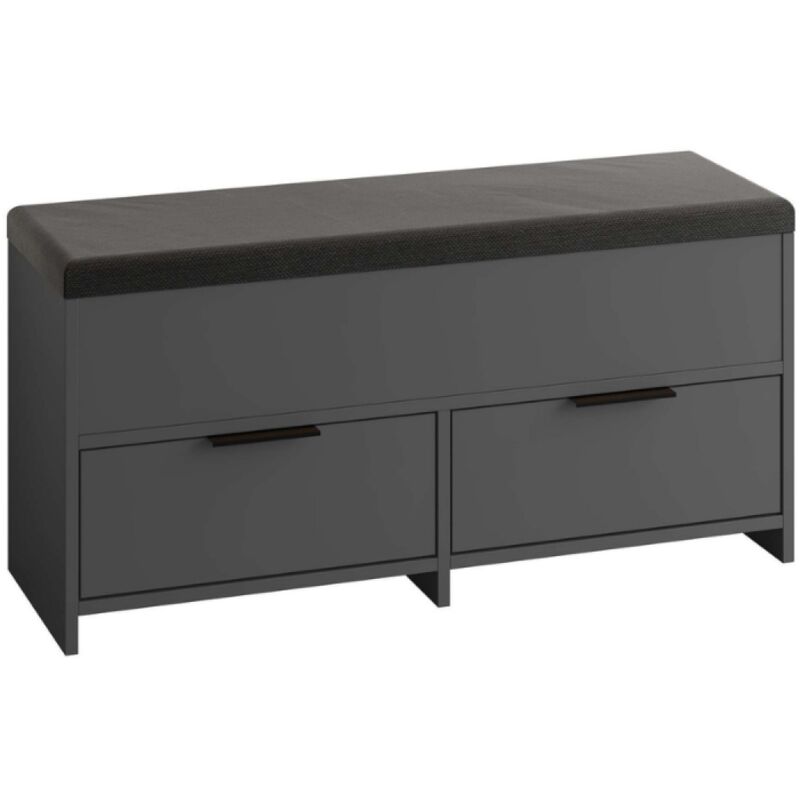 Concept-usine - poli - Meuble à chaussures - 4 rangements - noir