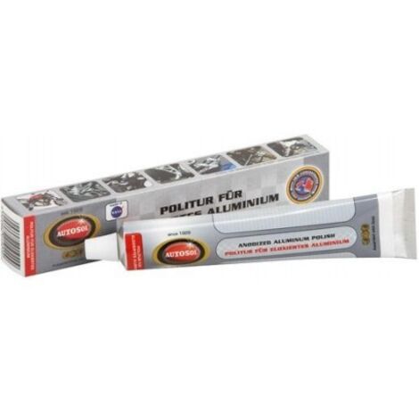 Poli pour l'aluminium anodisé Tube 75 ml (Par 24)