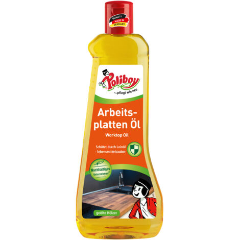 Poliboy Arbeitsplattenöl 500 ml Holzreiniger & Pflege
