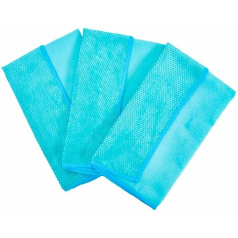 Poliertuch 30 x 40 cm – Zwei Seiten für gründliche Reinigung und glänzende Oberflächen 3 Stück