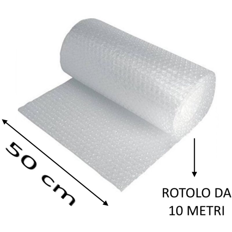 Image of Soragni - polietilene per imballo aircap rotolo MT.10X0,5