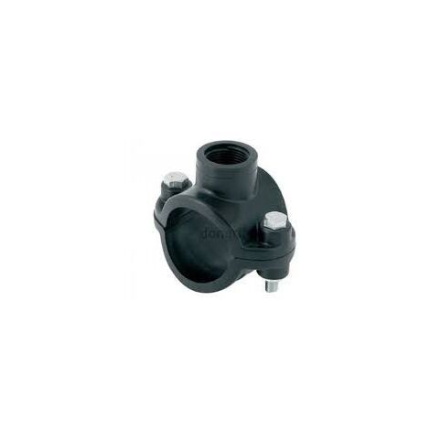 POLIETILENO .40 COLLARIN 2 TORNILLOS H.3/4"